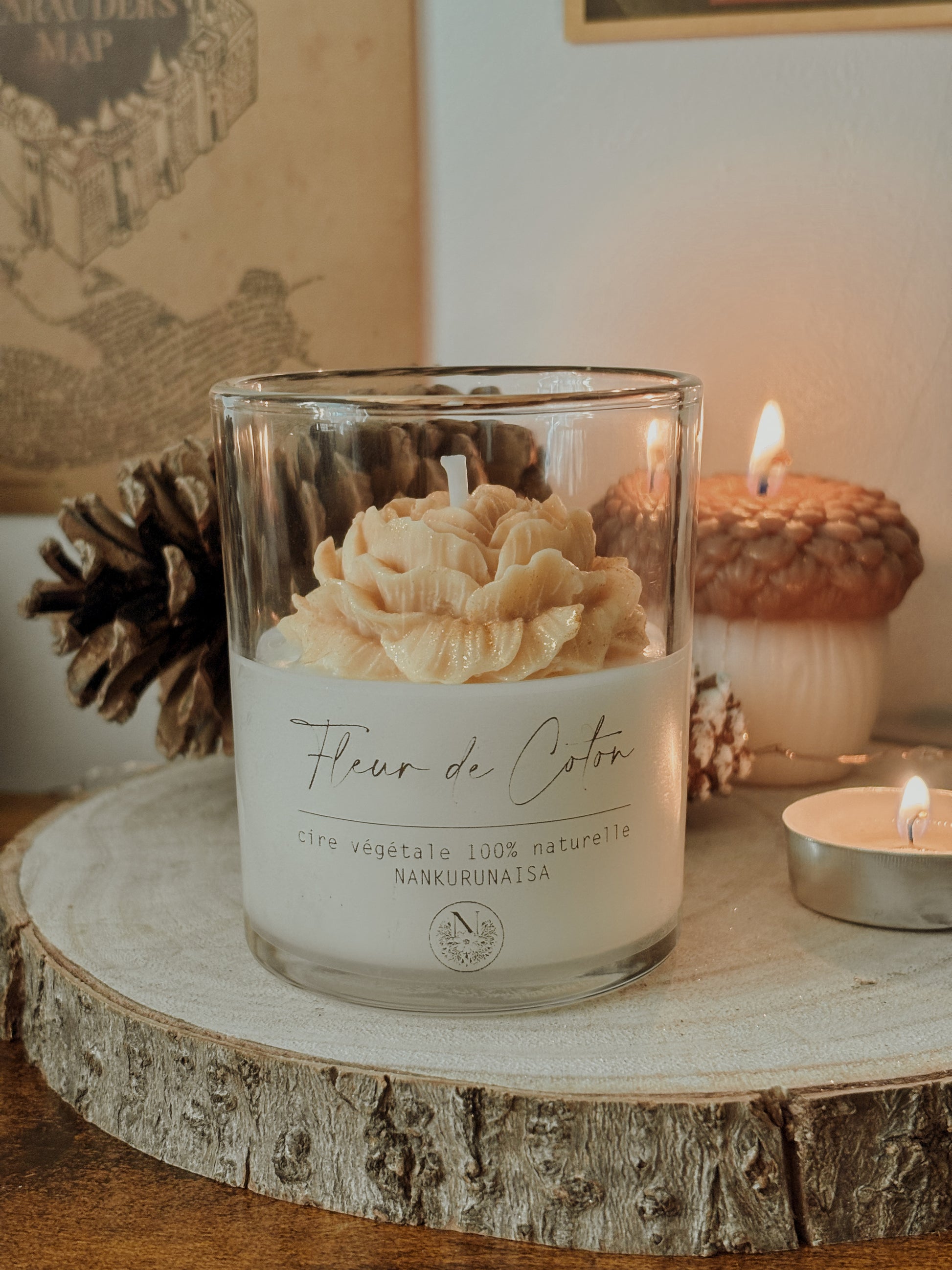 Bougie parfumée Fleur de coton