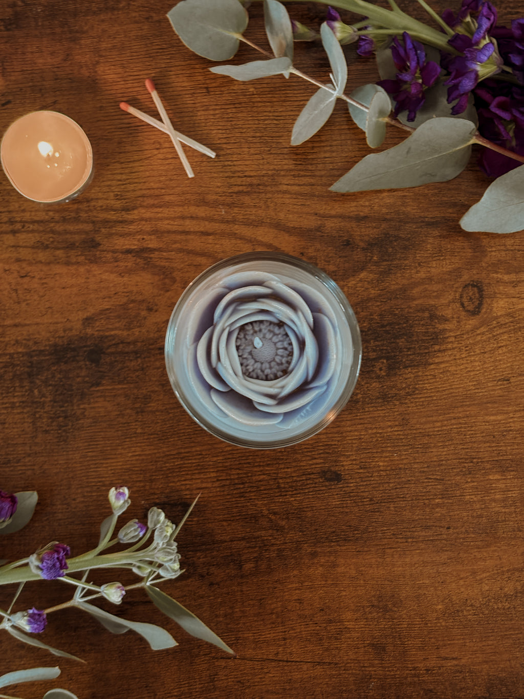 Bougie parfumée Violette
