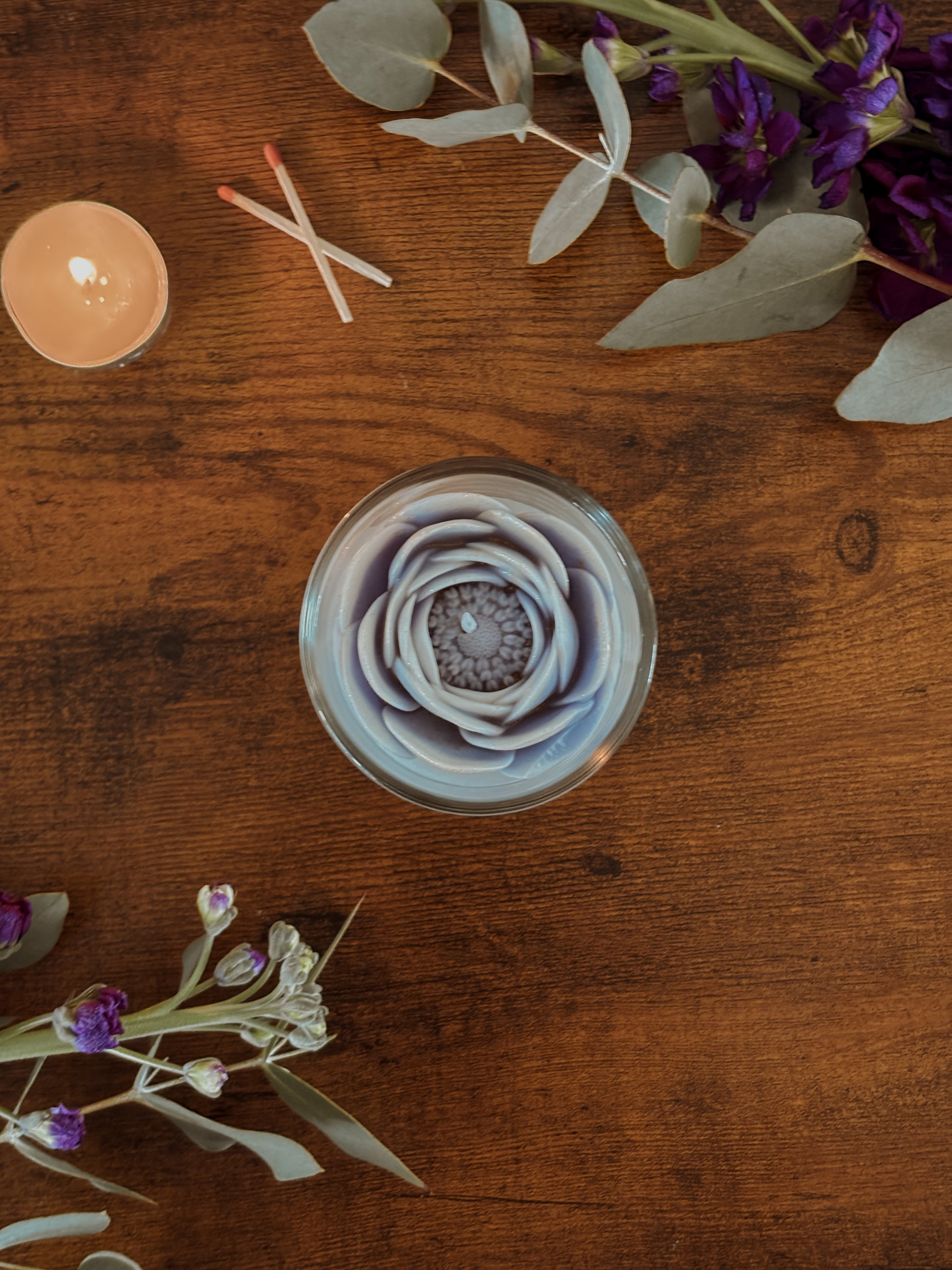 Bougie parfumée Violette