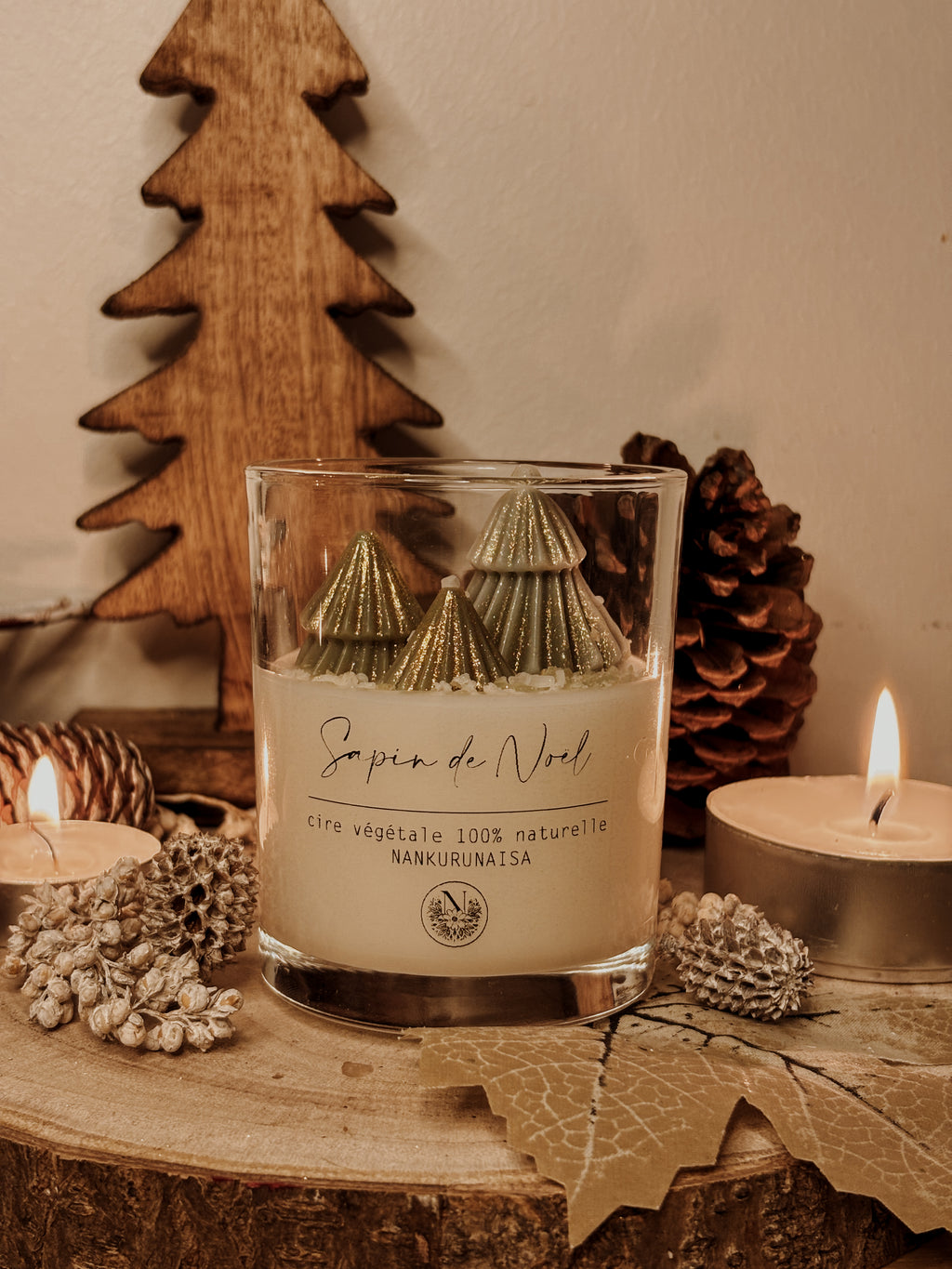 Bougie parfumée Sapin de Noël
