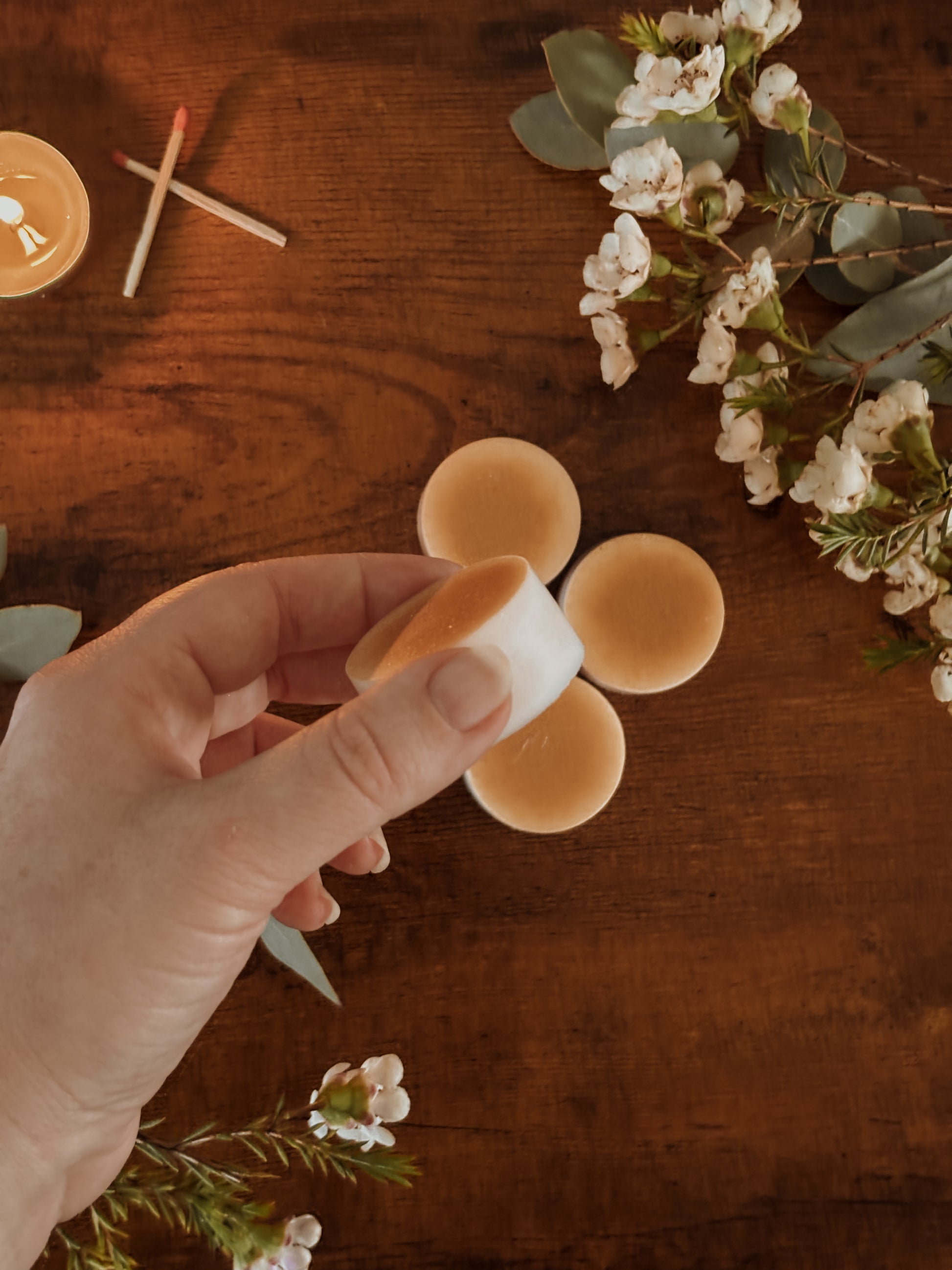 Fondants parfumés Hibiscus Palets