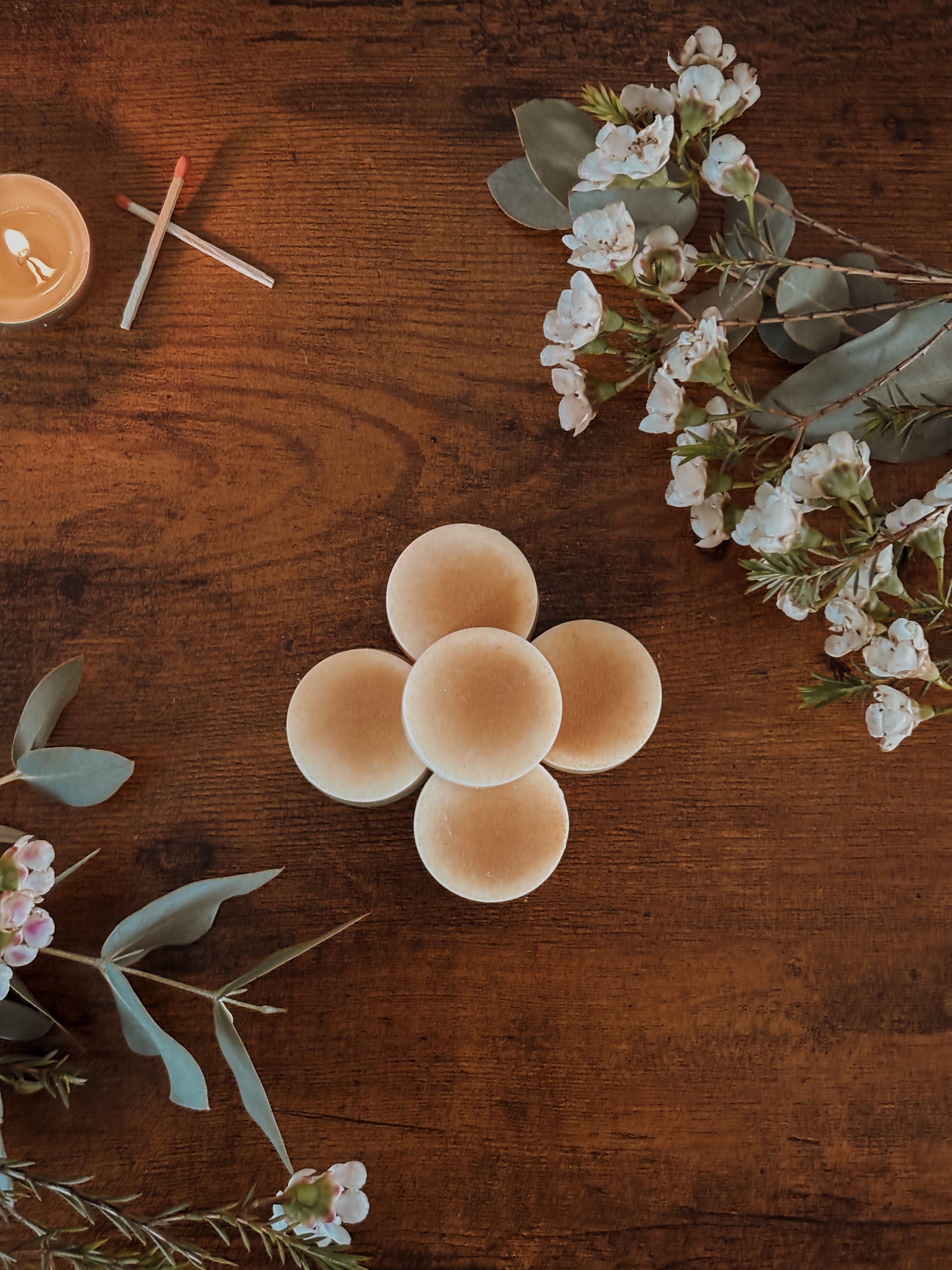 Fondants parfumés Azalée du Japon Palets