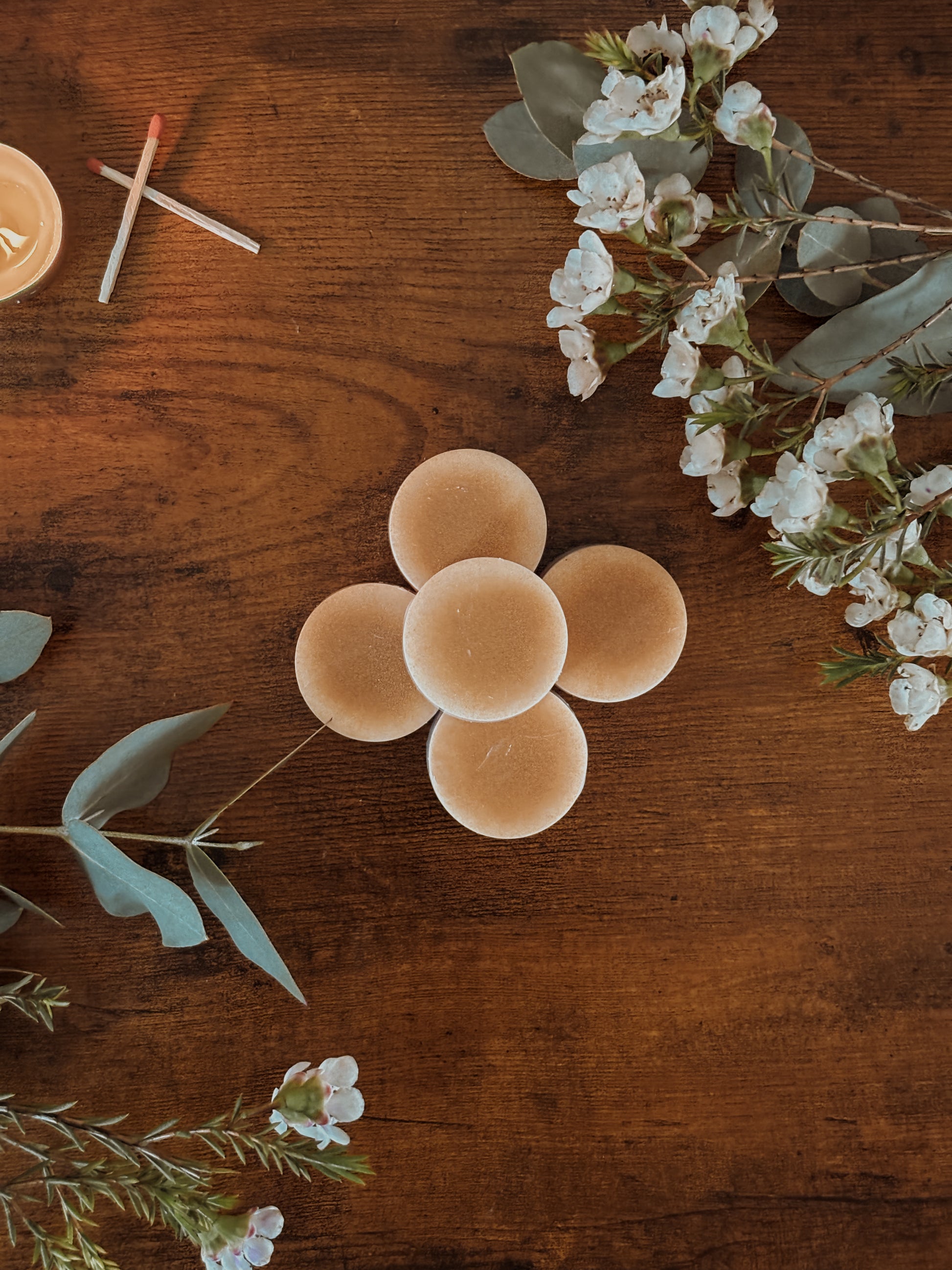 Fondants parfumés Hibiscus Palets