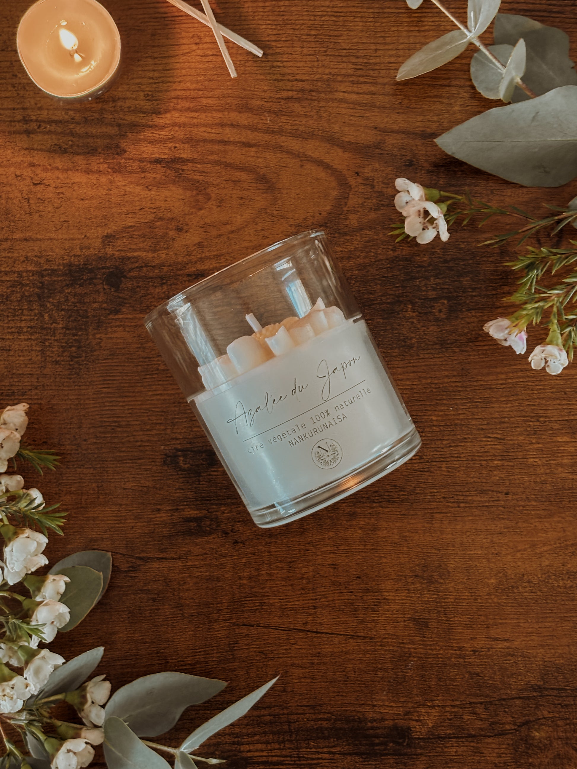 Bougie parfumée Azalée du Japon