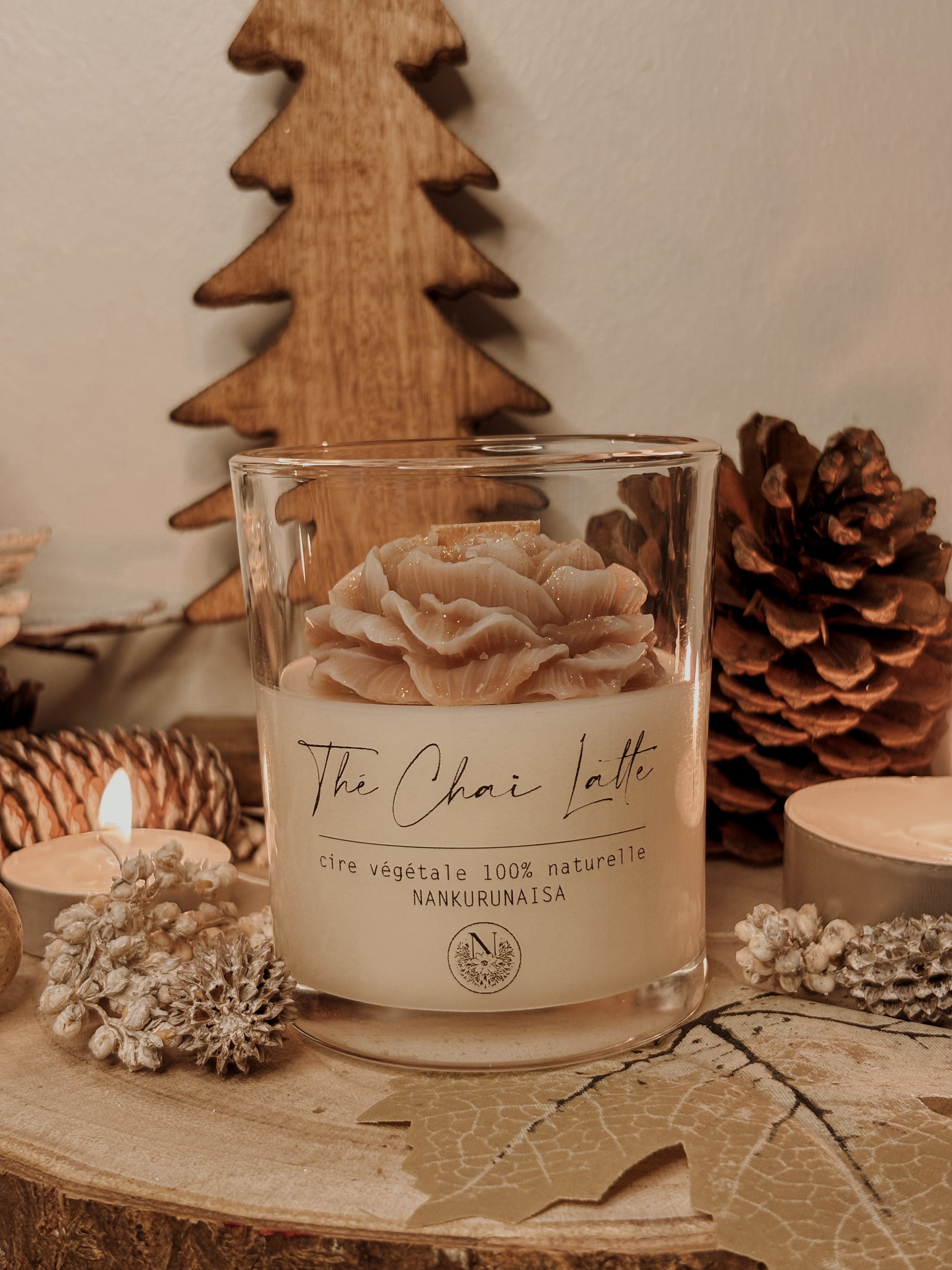 Bougie parfumée Thé Chaï Latte