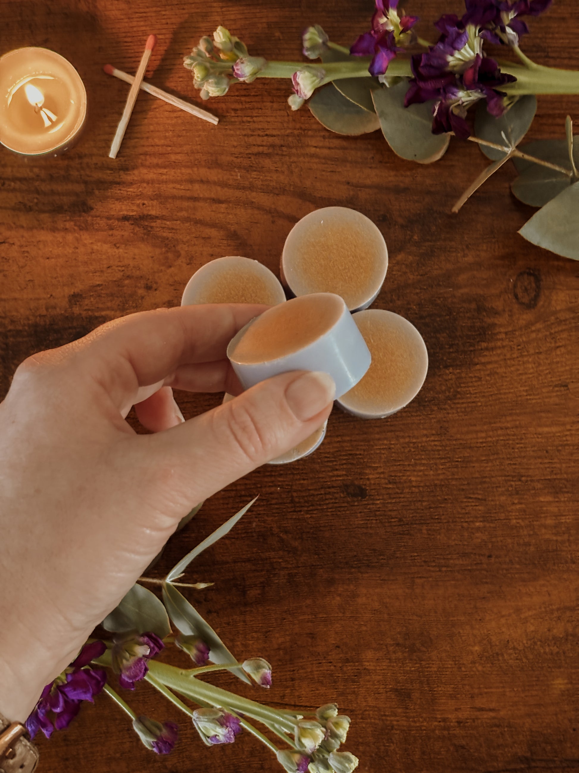 Fondants parfumés Violette Palets