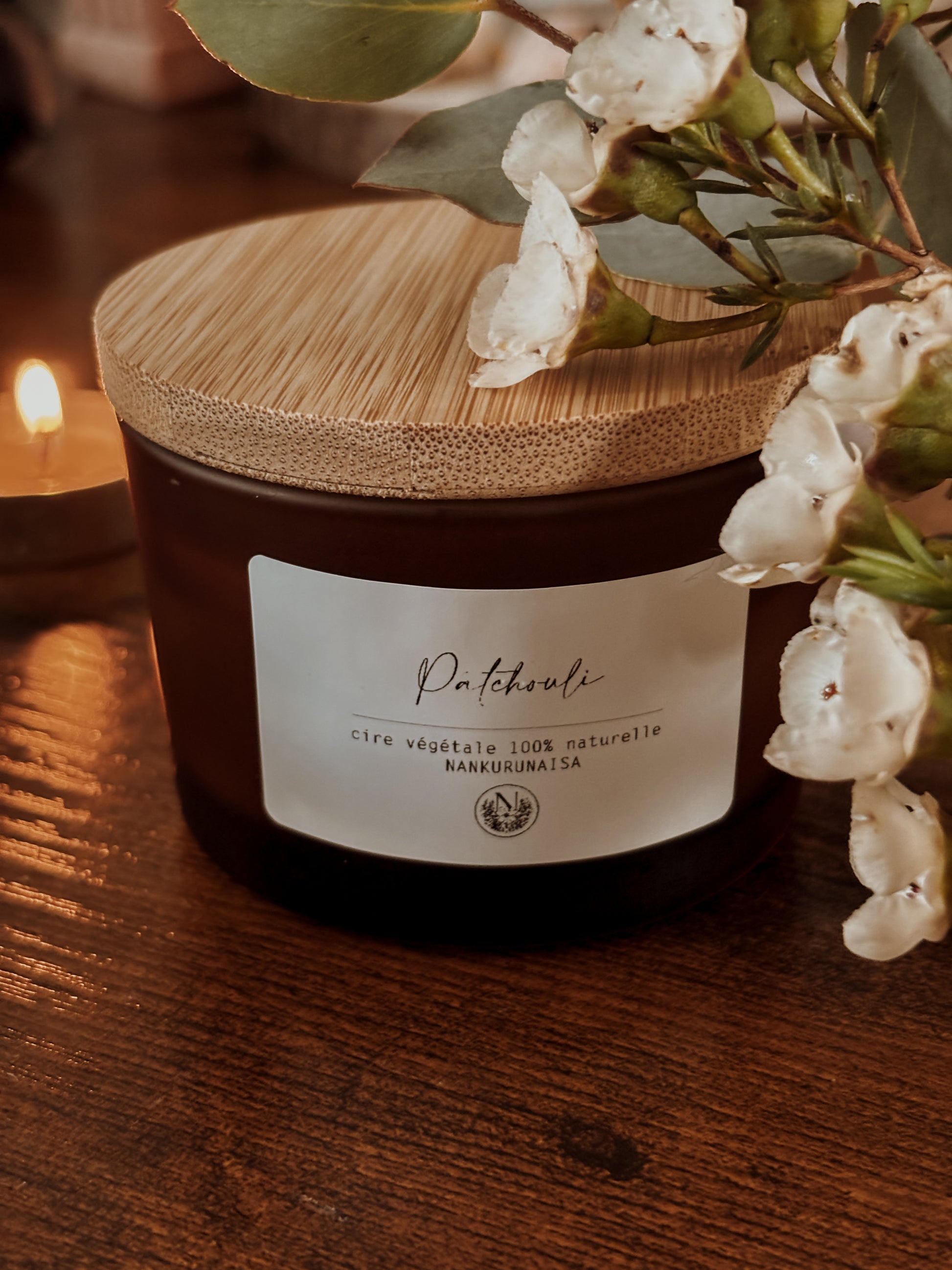 Bougie parfumée Patchouli