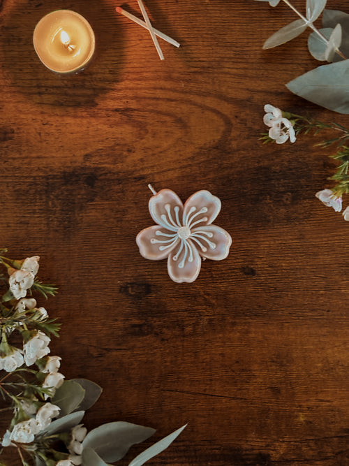 Bougie Fleur Hibiscus
