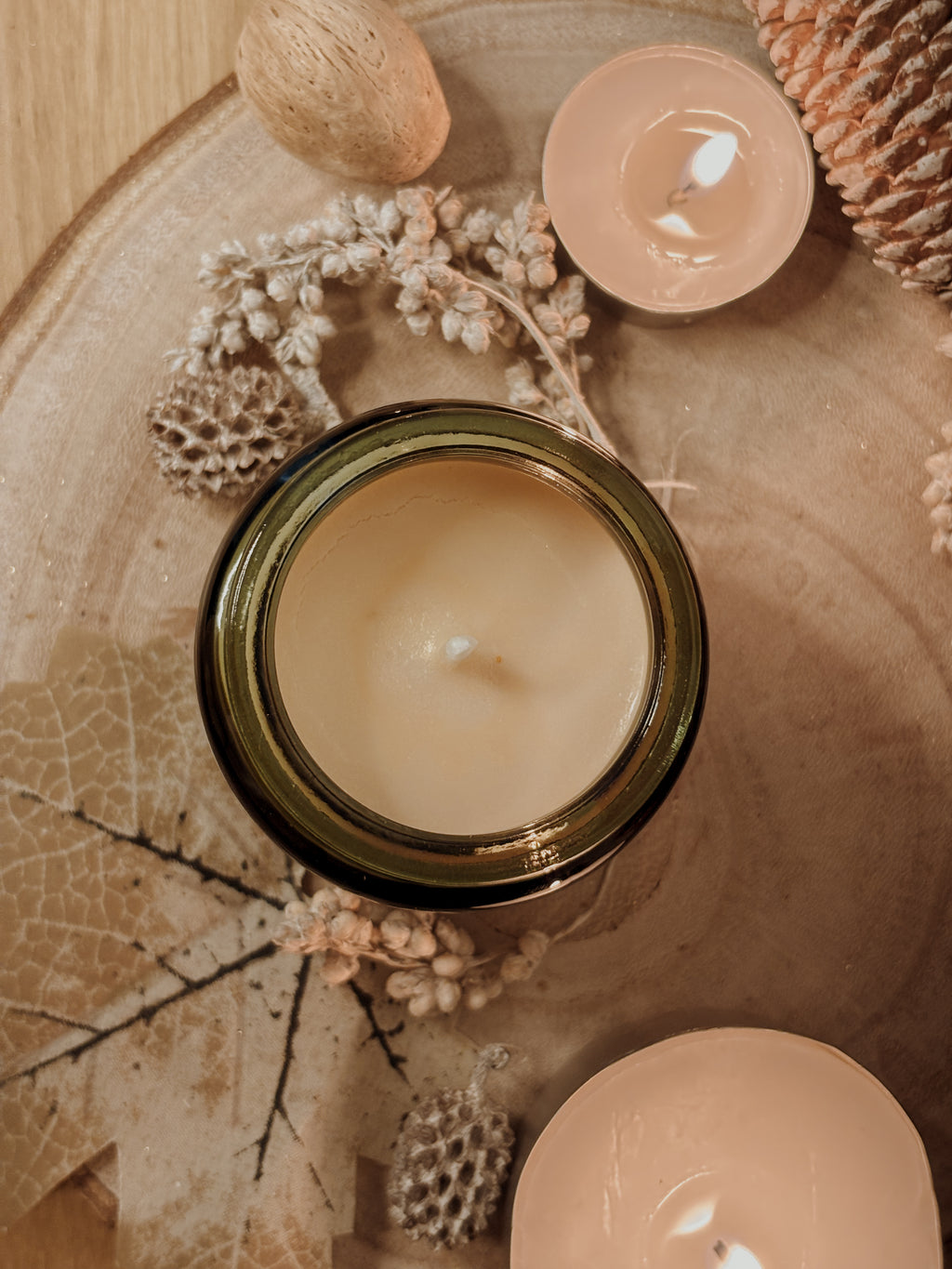 Bougie parfumée Feu de bois