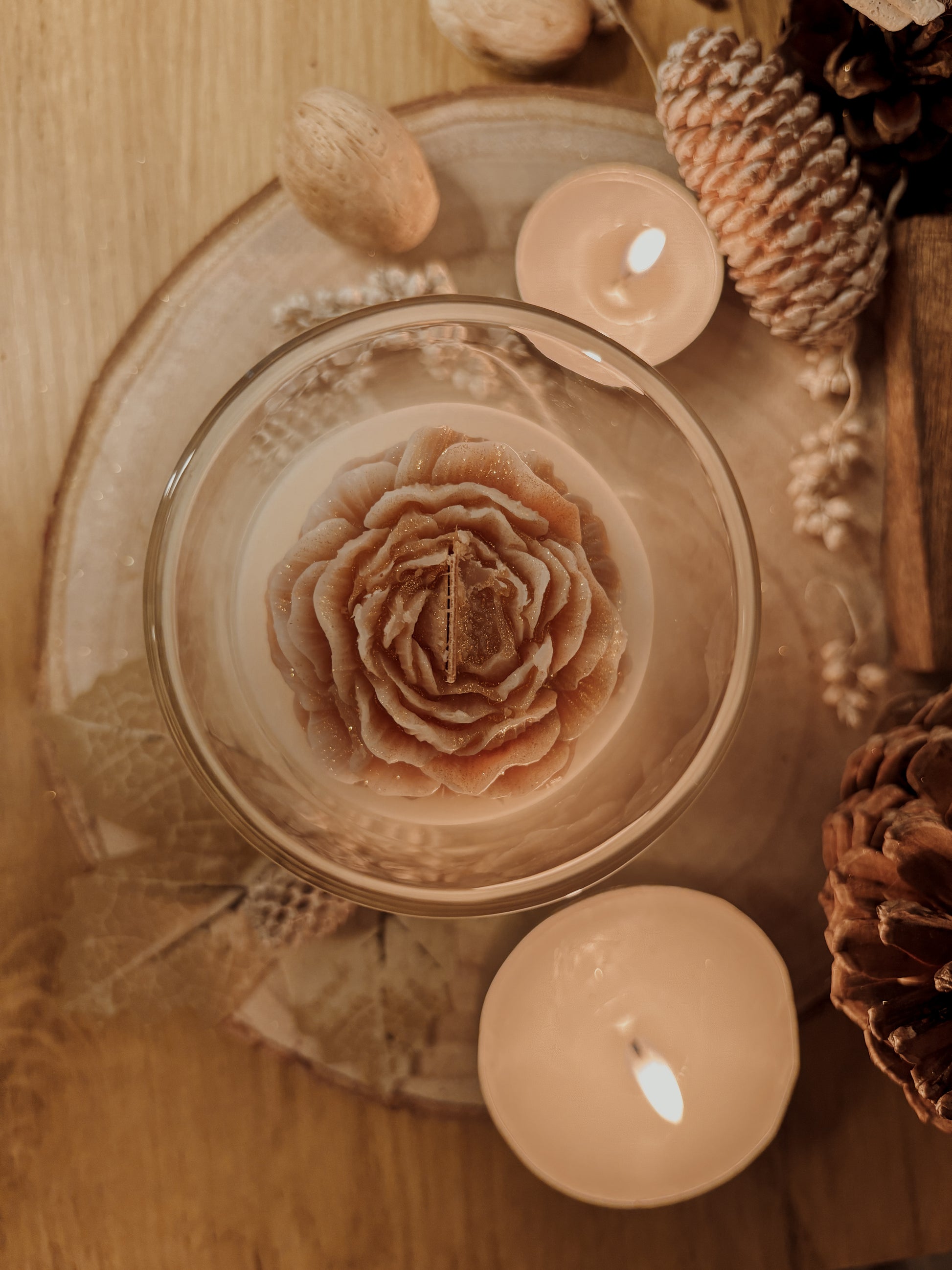 Bougie parfumée Thé Chaï Latte