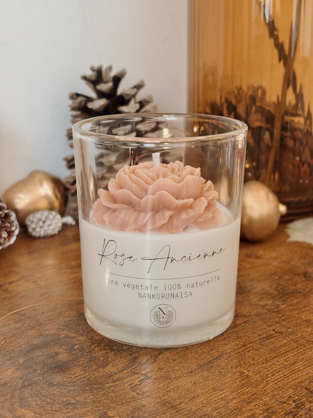 Bougie parfumée Rose ancienne