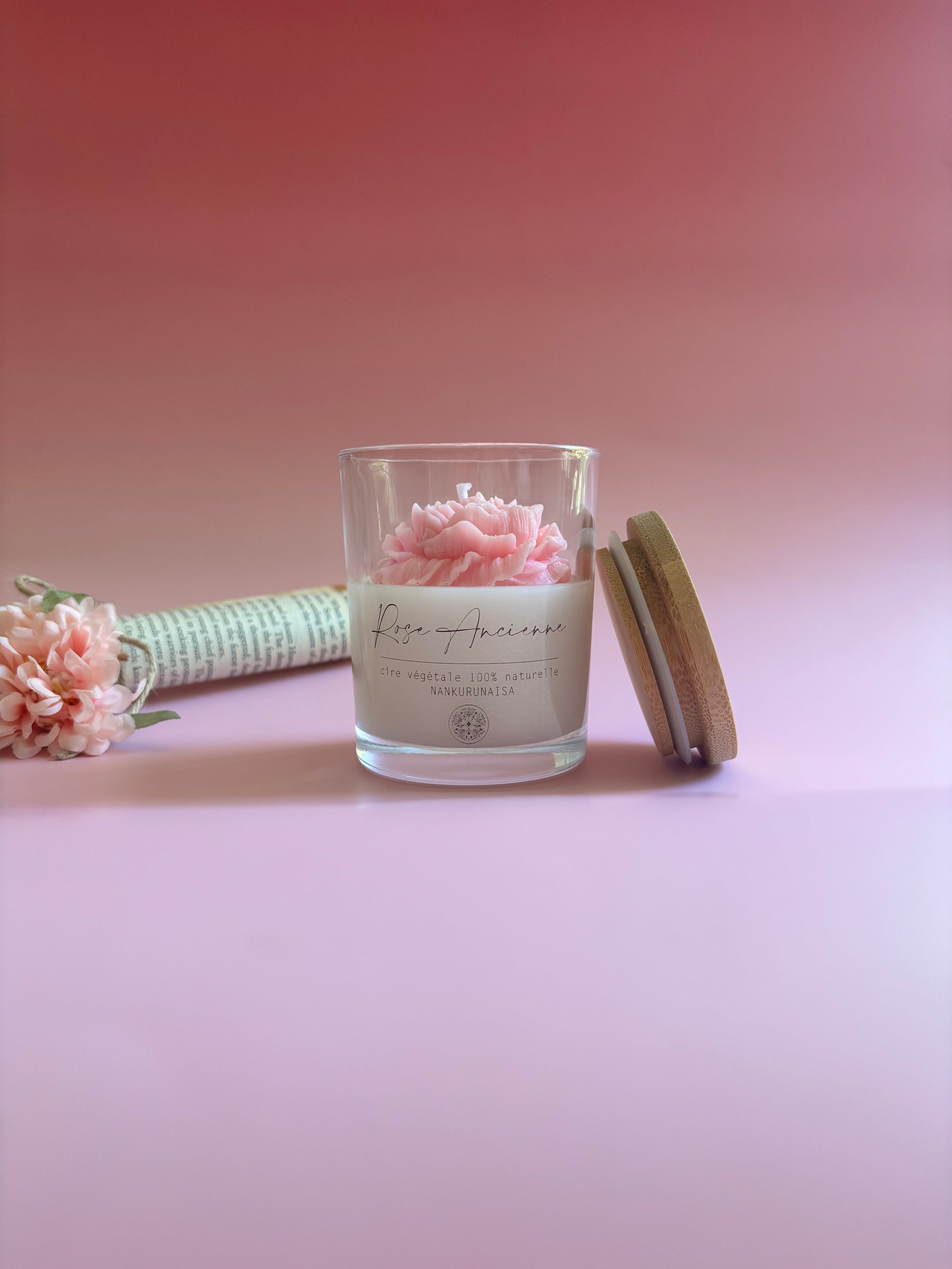 Bougie parfumée Rose ancienne