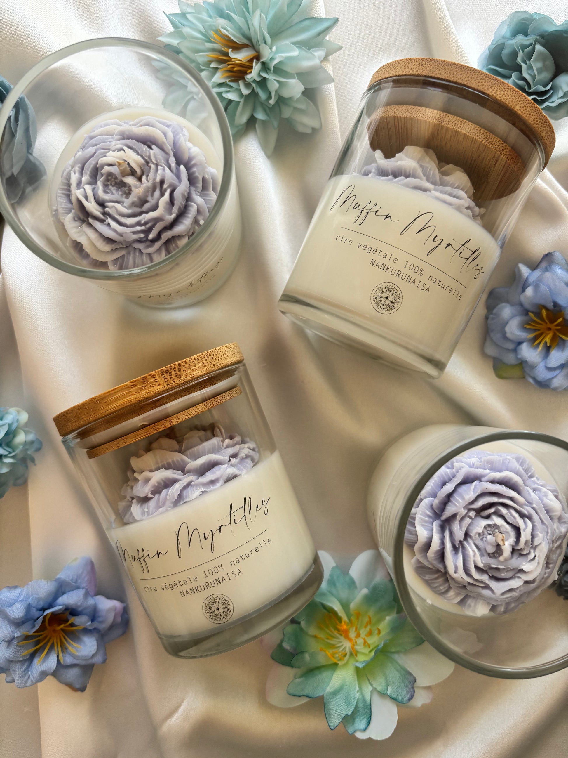 Bougie parfumée Muffin myrtilles