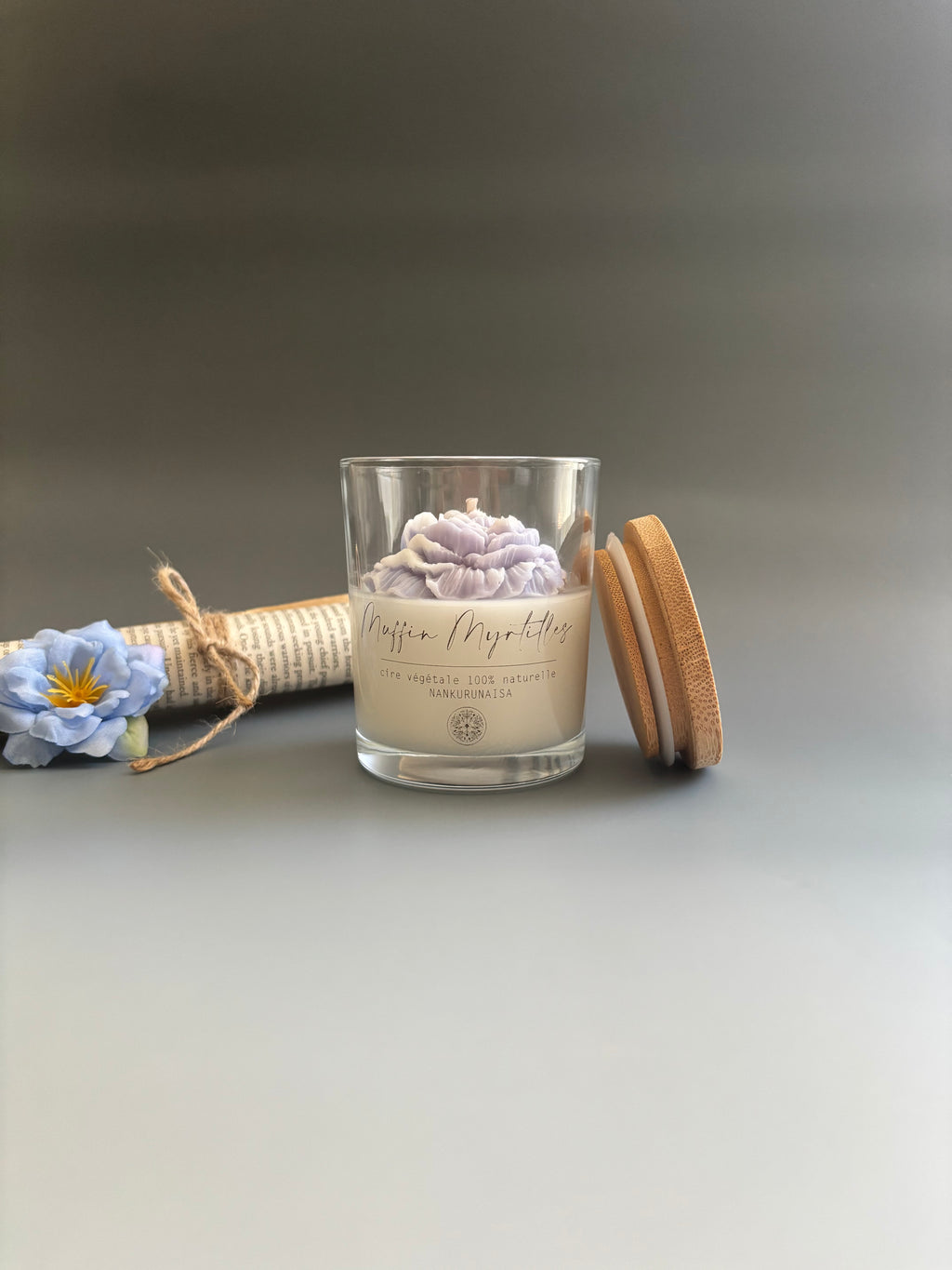 Bougie parfumée Muffin myrtilles