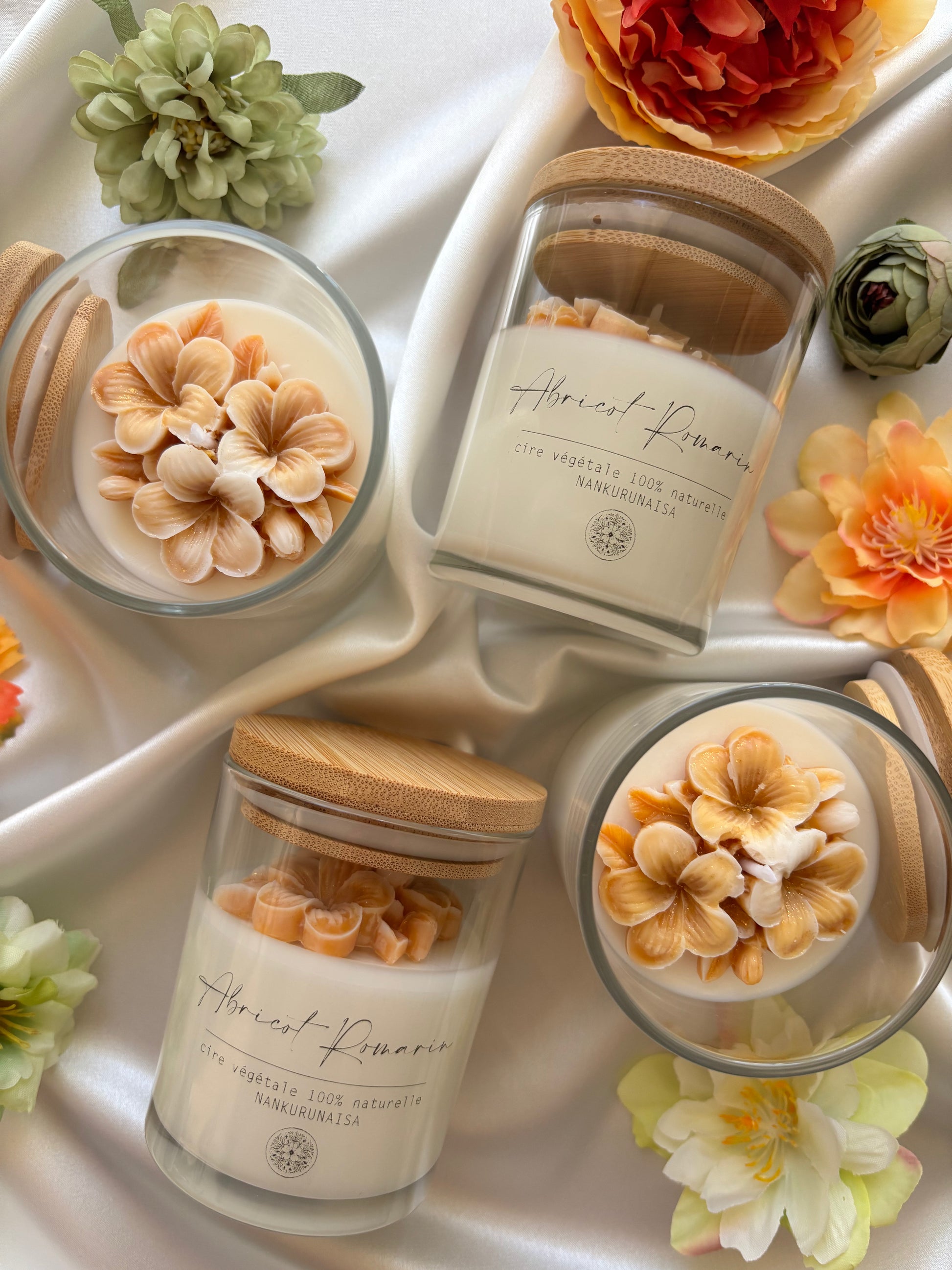 Bougie parfumée Abricot romarin