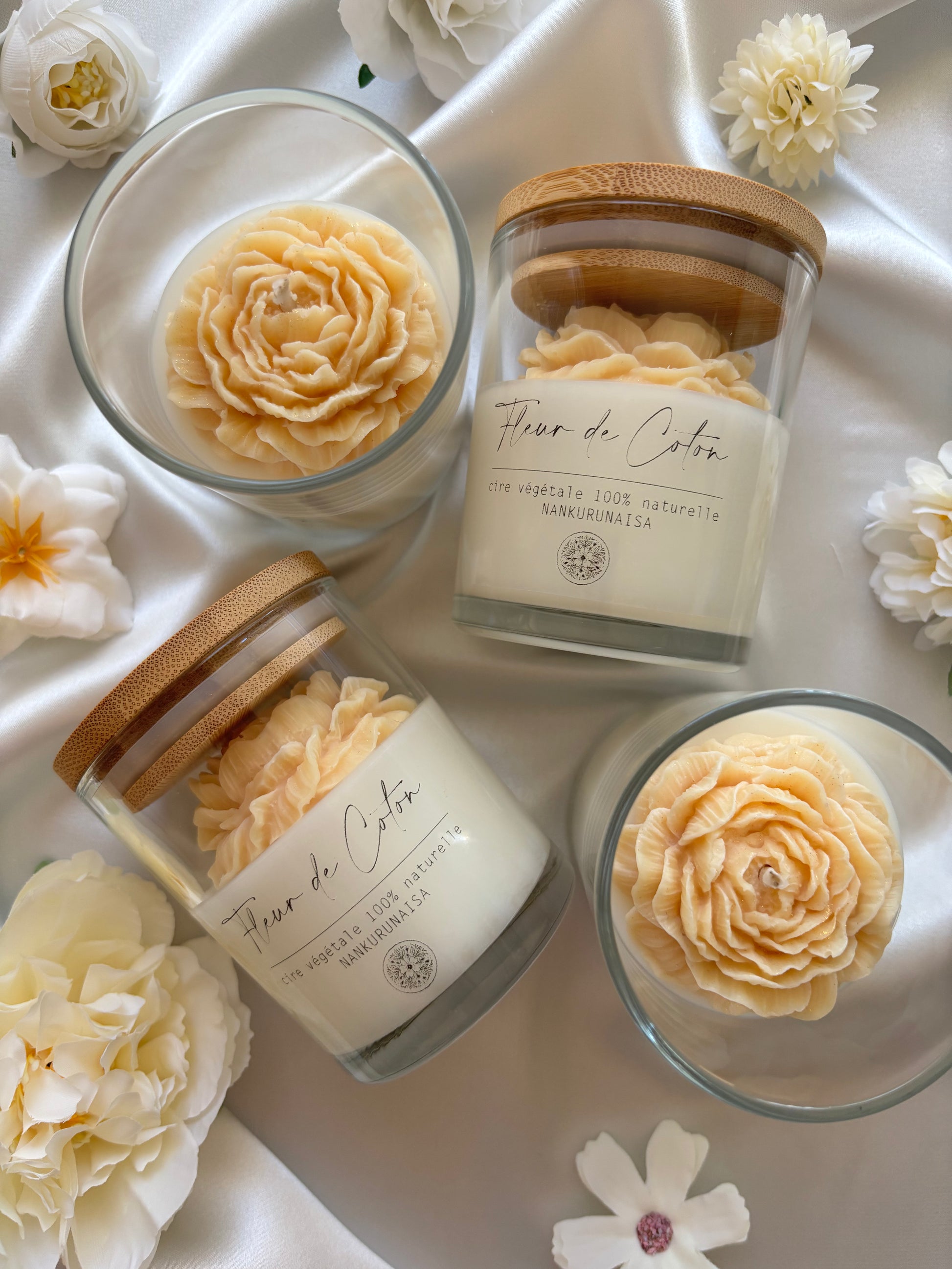 Bougie parfumée Fleur de coton