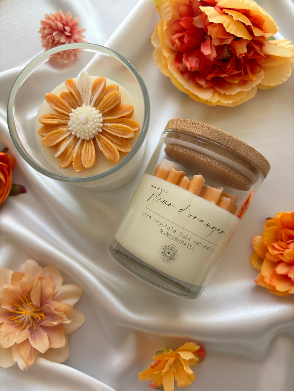 Bougie parfumée Fleur d'oranger