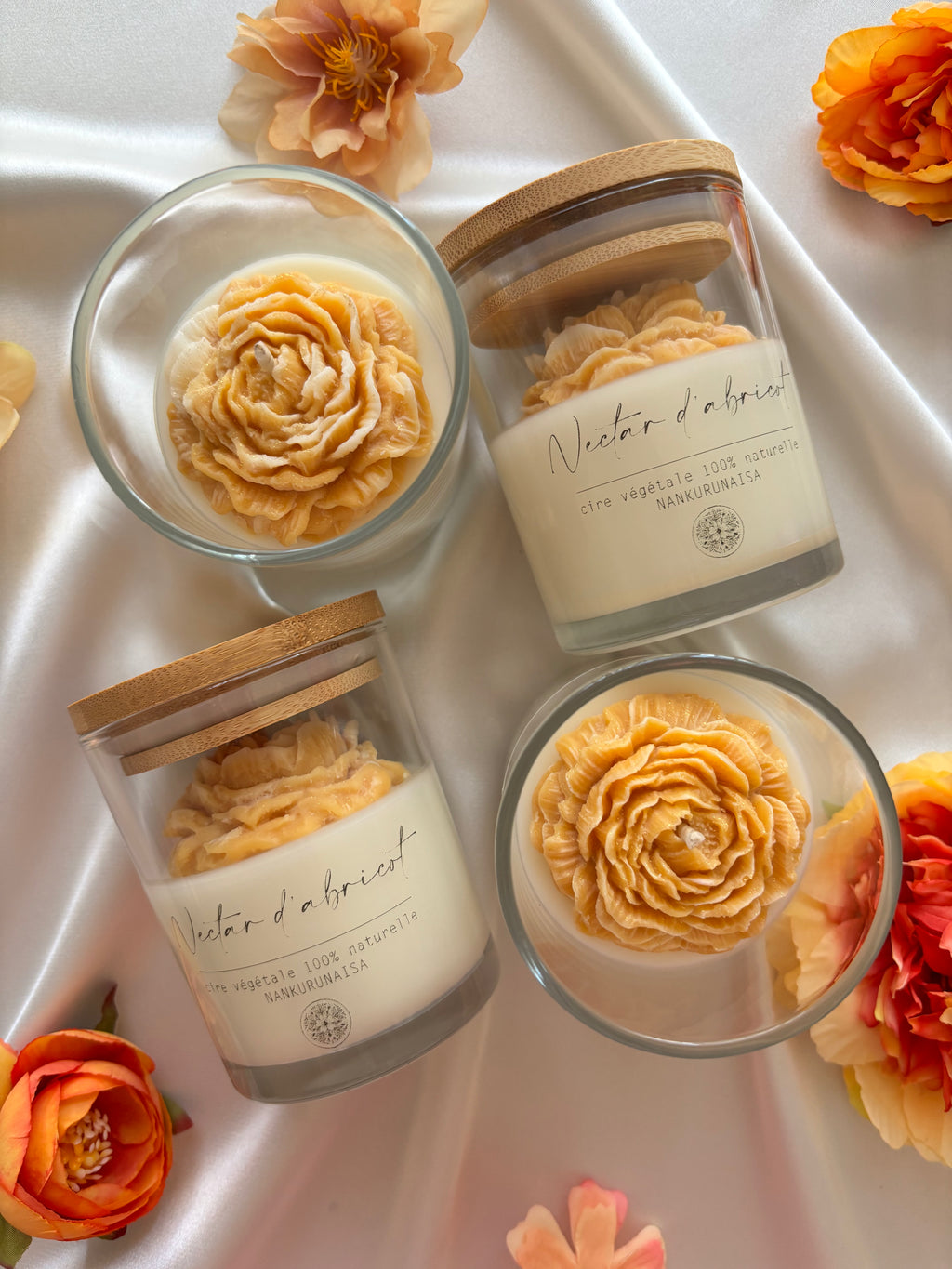 Bougie parfumée Nectar d'abricot