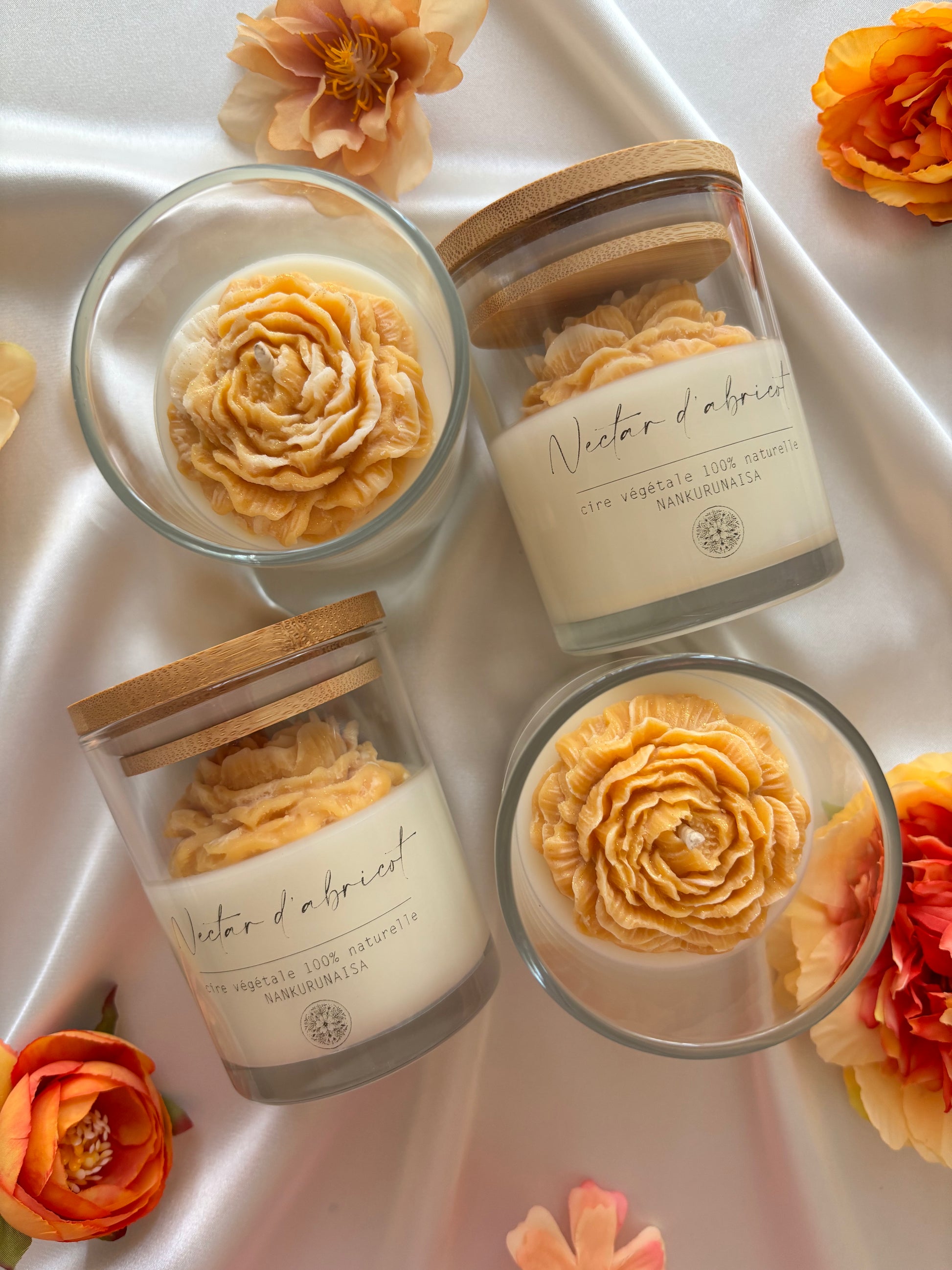 Bougie parfumée Nectar d'abricot