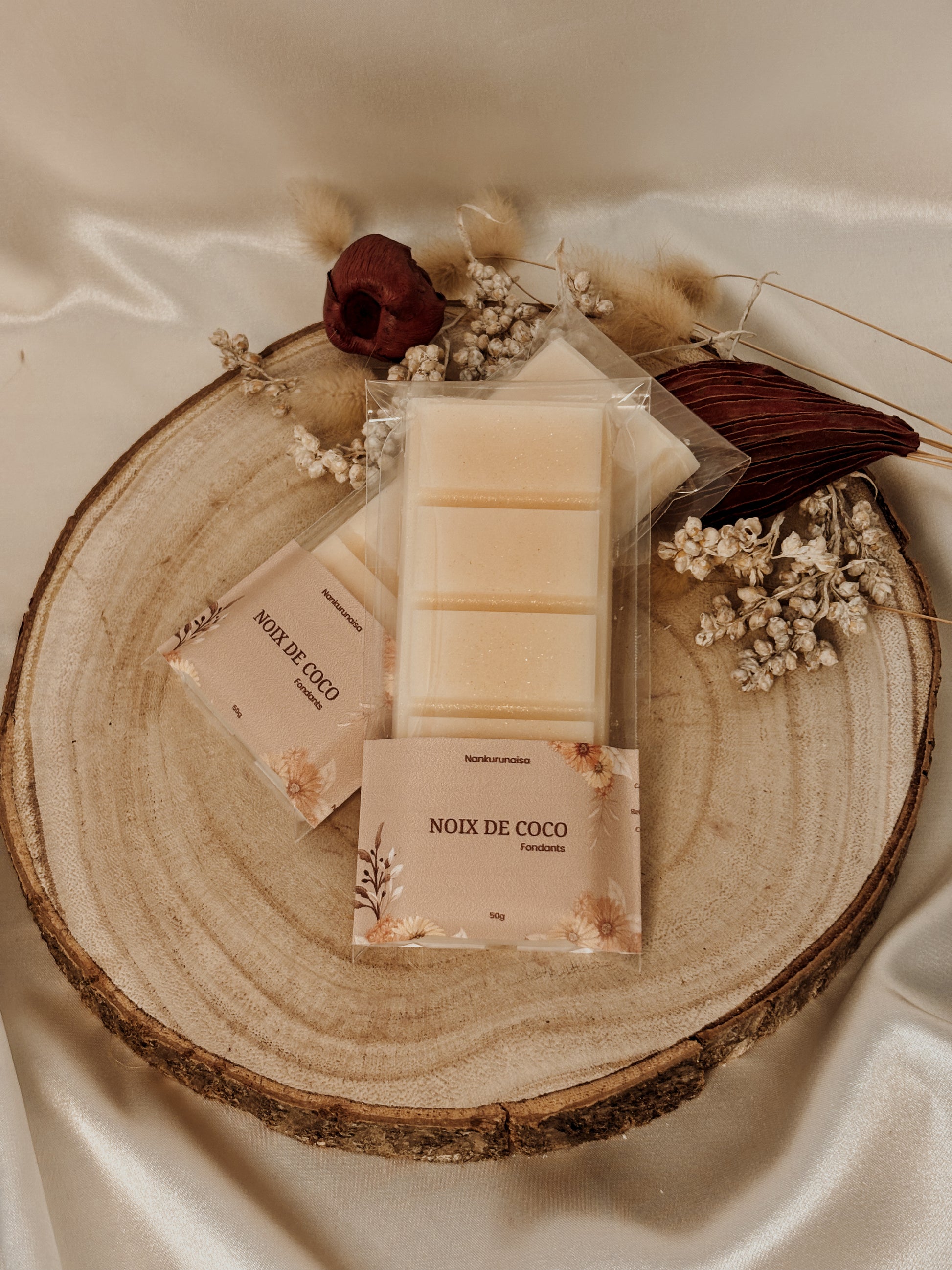 Fondants parfumés Noix de coco