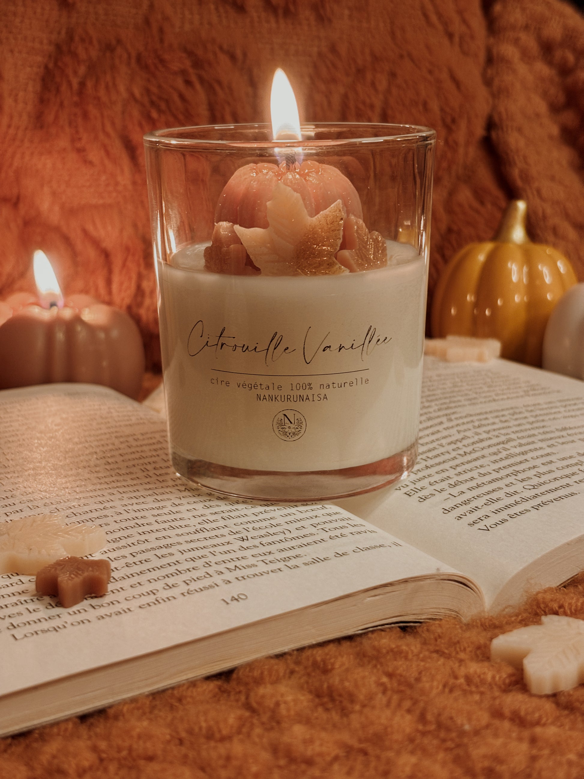 Bougie parfumée Citrouille vanillée
