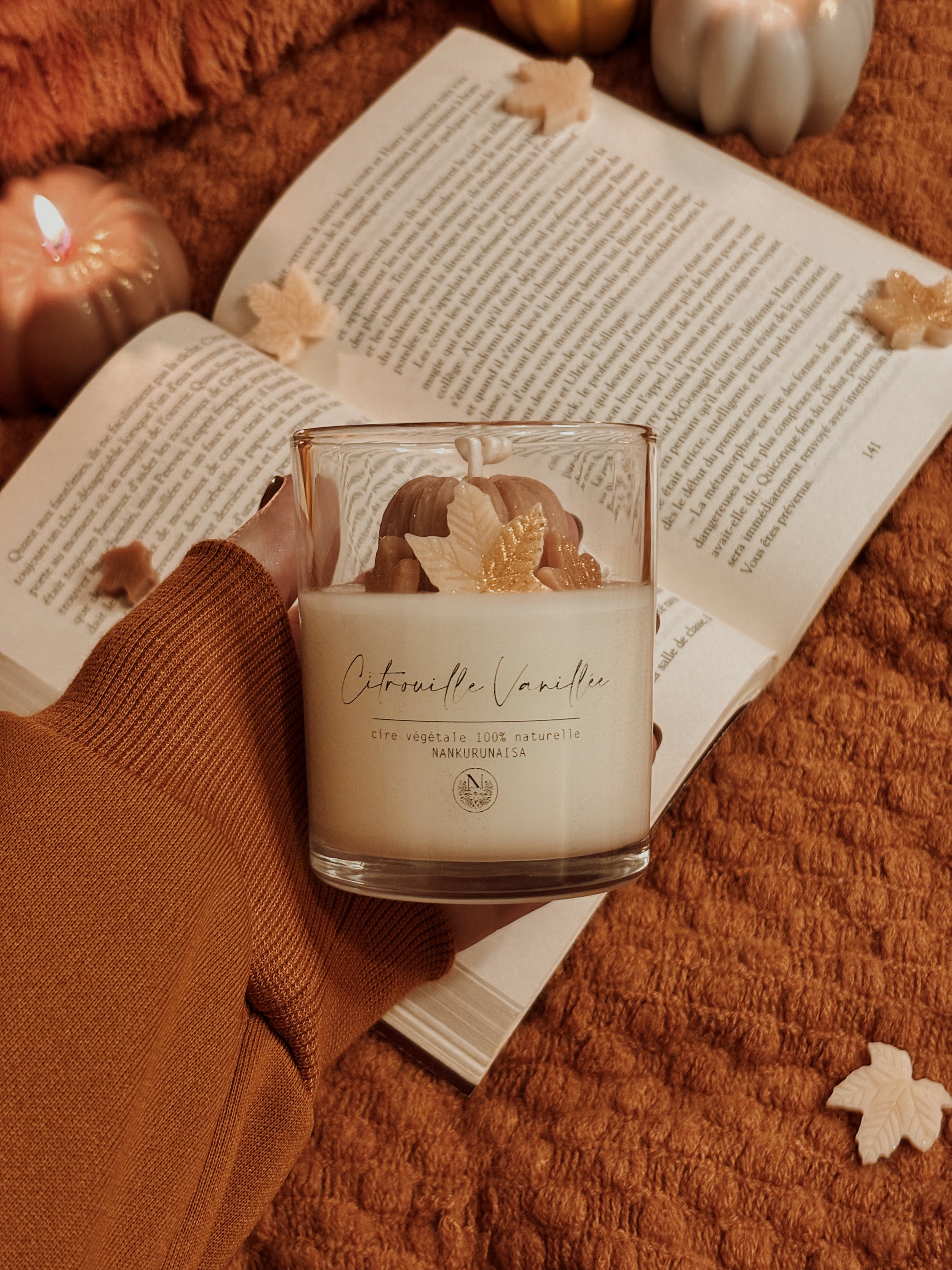 Bougie parfumée Citrouille vanillée