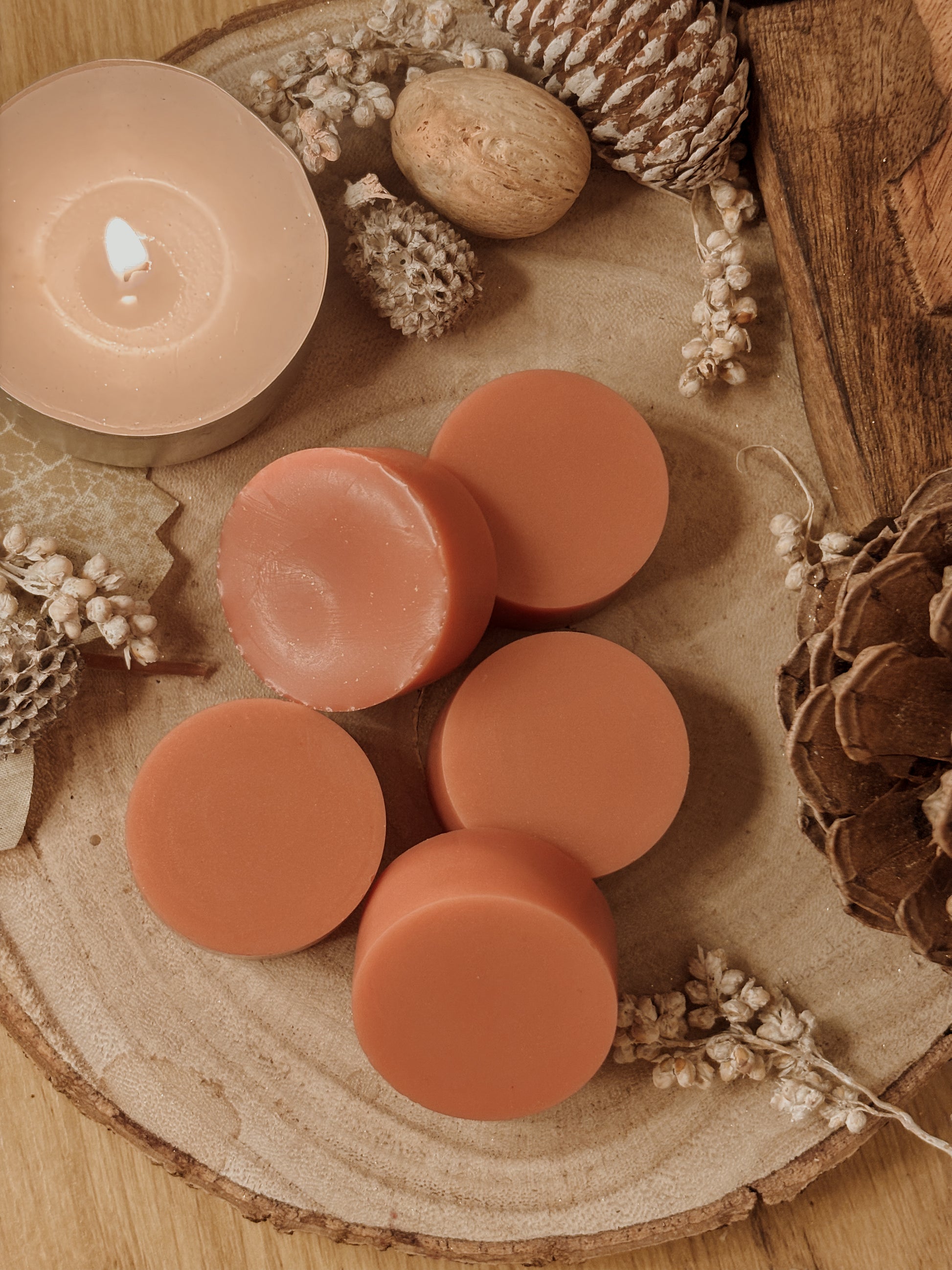 Fondants parfumés Pomme d'amour Palets