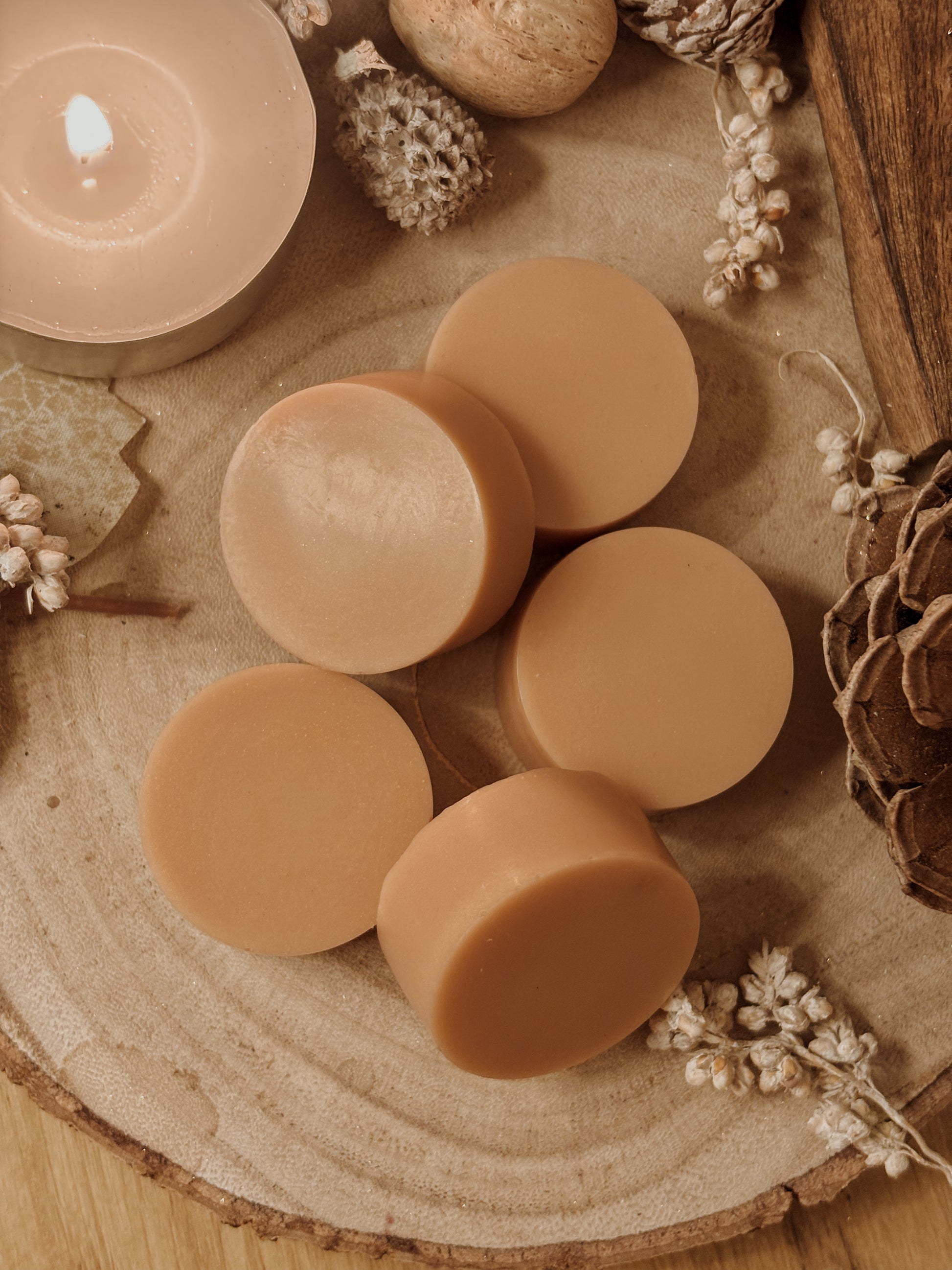 Fondants parfumés Feu de bois Palets