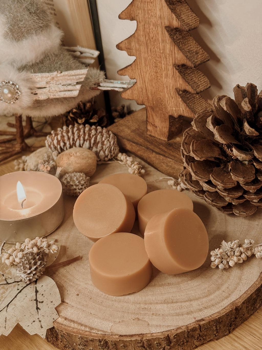 Fondants parfumés Feu de bois Palets