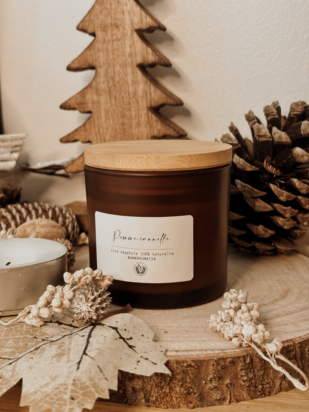 Bougie parfumée Pomme cannelle