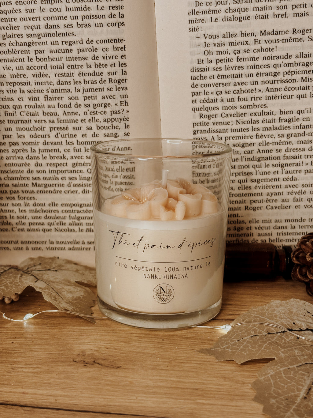 Bougie parfumée Thé et pain d'épices